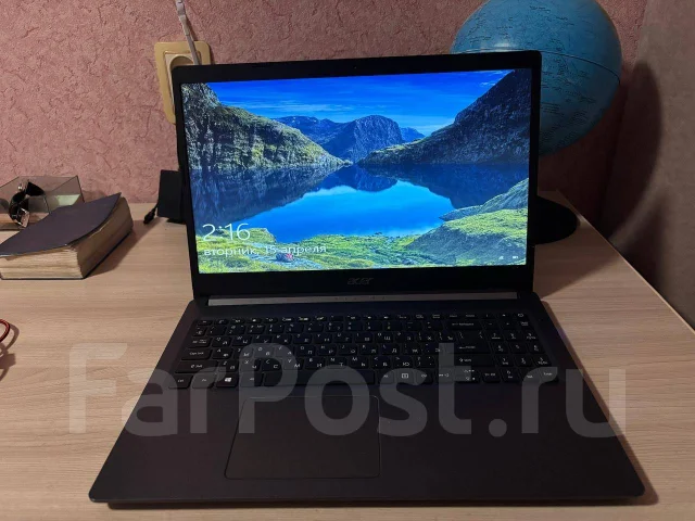 Acer Aspire 5 A515-45. 15.6", 2,1����, ��� 8 ��, ���� 128���, WiFi: 1, Bluetooth: 1, ����������� �� 2��. ����