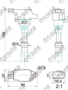������� ��������� /TI-GUAR ��� Honda Civic 2001-2005 1.3L LDA /Fit 2001-2008 L13A 1.5L L15A /Partner II; TG-30520-PWA003; (ST30520PWA003 IGC606A U0900...