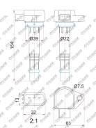 ������� ��������� TI-GUAR /Honda Accord VII 1998-2003 Civic 1999-2005 FR-V 2005- Legend IV 2006- Stream 2001-5 V6 4WD 1.7 16V 2001-; TG-30520-PGK-A01...