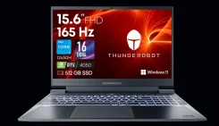 Thunderobot 911 X Wild Hunter G2L. 15", 2����, ��� 8 ��, ���� 512���, WiFi: 1, Bluetooth: 1 ����