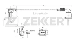 ������ ��������� ��������� BMW 5 (E39) 96- X5 (E53) 00- 7 (E38) 96- SE4117 ����