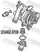 ��������� 95�C 23462-010 Febest 23462010 23462010 ����