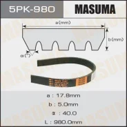 ������ ��������� ���������� Masuma 5PK980 5PK 980 5PK980 ����