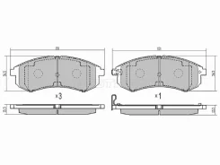 ������� ��������� (�������) Mitsubishi L200 96-06 SAT ST-MN102622, �������� STMN102622 ����