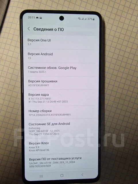 Samsung Galaxy A51. �/�, 64 ��, �����, 4G LTE ����