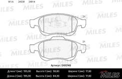    ( ) ( Low-Metallic) (Renault Duster  ABS, Fluence, Megane III) (TRW GDB1789) E400146 Miles E400146 E400146...