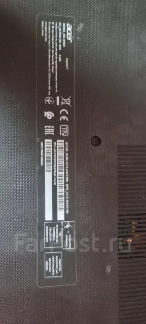 Acer Aspire 3 A315-42G. 15.6", ��� 12 ��, ���� 256���, WiFi: 1, Bluetooth: 1 ����