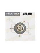   Masuma 240*160*24*25.6 / NSD098U 30100-2Y900, 30100-2Y904, 30100-2Y910, 30100-2Y920, 30100-2Y92A, 30100-52F10, 30100-52F14, 3010...