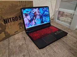 Acer Nitro 5. 15.6", ��� 16 ��, ���� 512���, WiFi: 1, Bluetooth: 1, ����������� �� 3��. ����