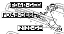 ����������� ������ ��������� ������! Ford Mondeo GE 00-07 Fdabgeb C8255, SL1648, CVKH44, F86158, 801620, BH51028H, 31062842, 2101GEB, CAB10034, CAB200...