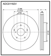 ���� ��������� Allied Nippon ADC01182V ADC01182V ����