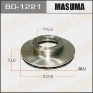 ���� ��������� Masuma BD1221 Toyota LAND Cruiser/ HDJ101, UZJ100 BD1221 ����