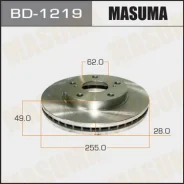 ���� ��������� Masuma BD1219 Toyota Ipsumcxm10, SXM1# [��.2] BD1219 ����