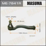 ���������� ������� Masuma ME7841R Mitsubishi Pajero / V6#W, V7#W 9906 ME7841R ����