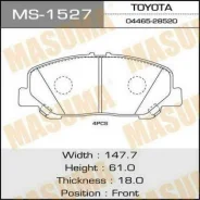 ������� ��������� �������� Masuma MS1527 AN735WK, NP1113, P83099 MS1527 ����