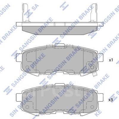  ,  Sangsin Brake SP1520 SP1520 