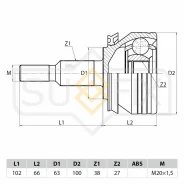 ���� �������� LCV | ����� ����/��� | VW Transporter 5 1.9TD-2.0D 03 Sufix ST1116 ST1116 ����