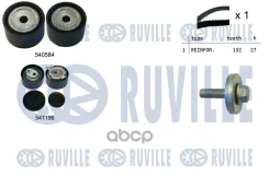 �������� ��� renault logan/kangoo/duster 1.4/1.6 1997= (2 ������+������ 132�. ) Ruville ���. 550109 550109 ����