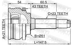   Febest 1510002A43 1510002A43 