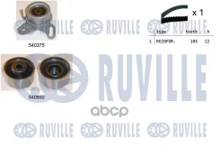 �������� ��� hyundai/kia 1.4-1.6i 16v 1995 = (����� 2��+������ 105x22) Ruville ���. 550314 550314 ����