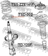����� ��������� ������������, ����� ����/��� Febest Tsszze141F TSSZZE141F ����