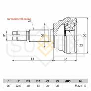 ���� ��������, ����� ����/��� Sufix ST1104 ST1104 ����