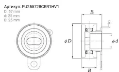 ����� ��� KOYO PU255728CRR1HV1 70376 PU255728CRR1HV1 ����
