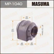 ������ ������� ������������� D=16 Mazda 3 03-13 / / Mazda 3 MPS 06-13 / 5 04-15 / Axela 03- Masuma MP1040 ����