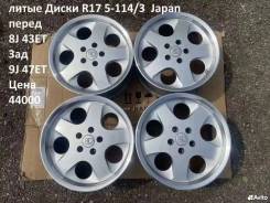 JD. 8.0/9.0x17", 5x114.3, ET43/47 