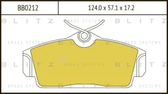 ������� ��������� �������� �������� Nissan Primera 96- Blitz BB0212 BB0212 ����