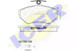 ������� ����. VW Golf III, Polo Seat Toledo, Ibiza 1.4-1.9TDi, 95- 181156700 ����