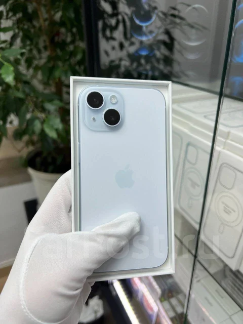 Apple iPhone 15. �����, 128 ��, �����, 3G, 4G LTE, 5G, Dual-SIM, ����������, NFC, ������������ ������� ����