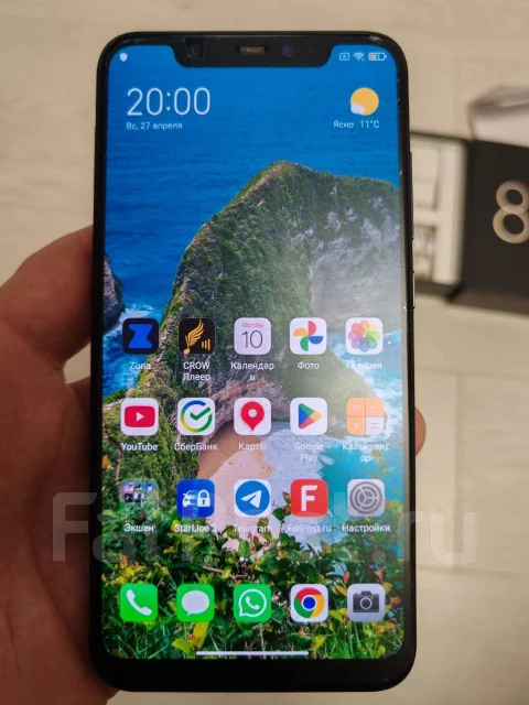Xiaomi Mi8. �/�, 128 ��, ������, 3G, 4G LTE, Dual-SIM, NFC ����