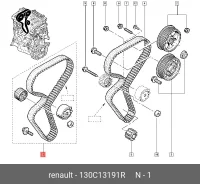 �������� ���! Renault Clio/Laguna/Megane/Modus/Fluen�ce 1.6 04 130C13191R 130C13191R ����