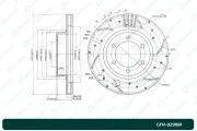 ���� ��������� G-Brake GFR02916R ��������������� ������������� Gbrake ������ GFR02916R ����