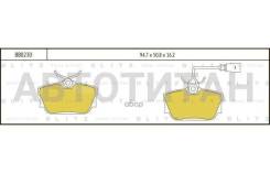    VW Transporter T IV/Sharan 90-/FORD Galaxy 95-/SEAT Alhambra 96- BB0230 