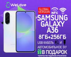 Samsung Galaxy A36 5G. , 256 , , 3G, 4G LTE, 5G, Dual-SIM, NFC.     