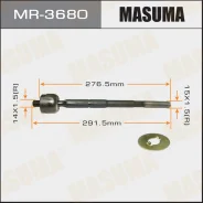 ������� ���� Masuma HI mr3680 Masuma MR3680 ����