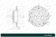 ���� ��������� G-Brake GFR20351R ��������������� ������������� Gbrake ������ GFR20351R ����