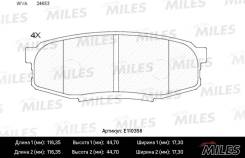   ( Semi-Metallic) Toyota LAND Cruiser J200 4.5D/4.7 07-/Lexus LX570 08-  ( ) (TRW GDB3491) E110356 E110356 
