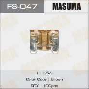 �������������� LOW Profile! mini 7.5A, 1��/ Masuma FS-047 FS047 ����