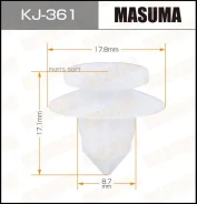 ������! Lexus ES300/330 01-06 Masuma KJ361 KJ361 ����