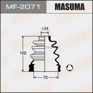 ������� ����� �����������! ���� Mazda 626 1.8/2.0 85-92 Masuma MF-2071 MF2071 ����