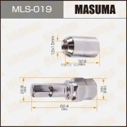 ���� �������� ���. ����! M12x1.5x32.6 20��. +����������/ Masuma MLS-019 �-�� MLS019 ����