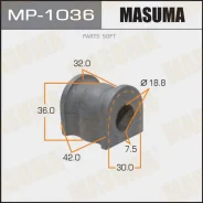 ������ ������������� ������� �����.! Mazda 6 GG all 02-03 Masuma MP-1036 MP1036 ����