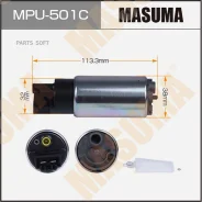 ����� ��������� �������������! ������. ������� Honda Masuma MPU-501C MPU501C ����