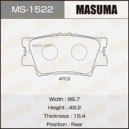 ������� �������� ������! Toyota Rav4 2.4/3.5i/2.4D 4WD 06 Masuma MS-1522 MS1522 ����