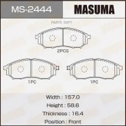 ������� �������� ��������! Infiniti M35/M45 06-07/FX35/FX45/G35 05, Nissan 350Z 06 Masuma MS-2444 MS2444 ����