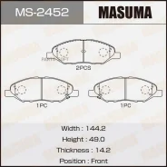 ������� �������� ��������! Nissan Tiida 1.6/1.8/1.5D 07 Masuma MS2452 MS2452 ����