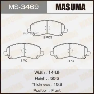 ������� �������� ��������! Mitsubishi Space Runner 2.0i 16V/2.4GDi 99 Masuma MS-3469 MS3469 ����
